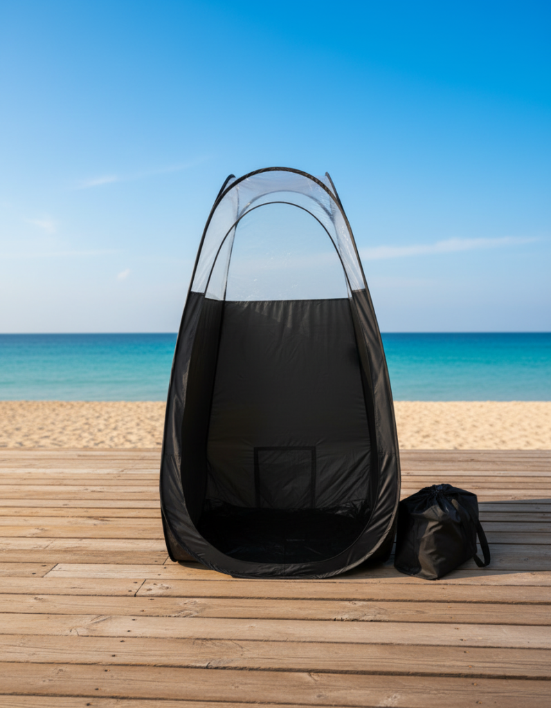 Cabina para bronceado spray