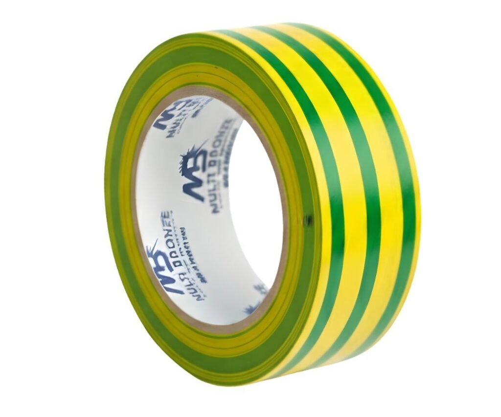 Cinta MB Rayas Verdes y Amarillas – 18mm x 20 m
