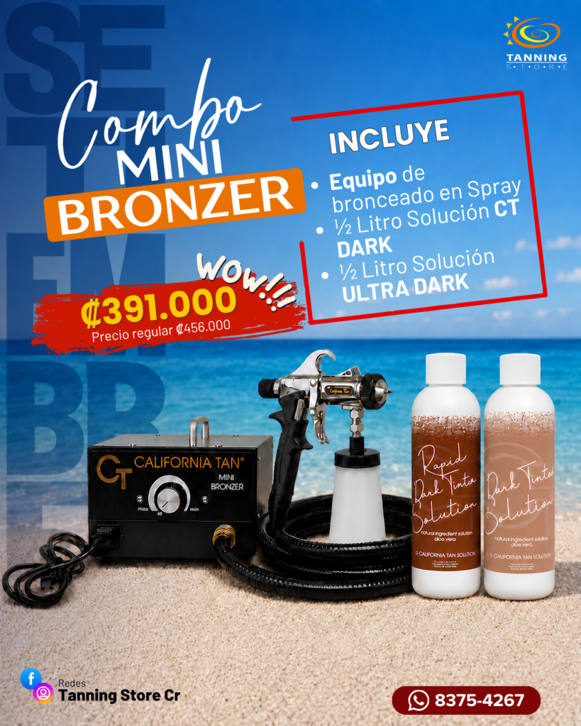 Combo mini bronzer